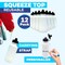4E's Novelty Bulk Water Bottles 12-Pack 18oz – BPA-Free, Reusable Plastic Water Bottle for Kids & Adults